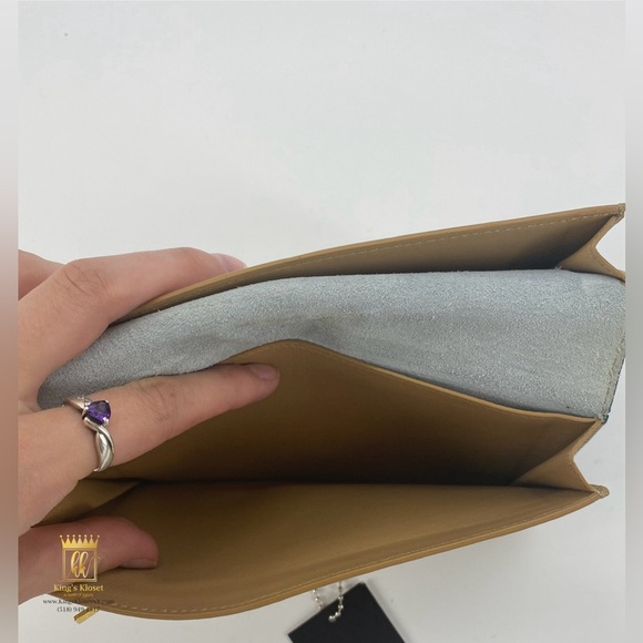 Céline large strap wallet in grained calfskin - Picture 12 of 12